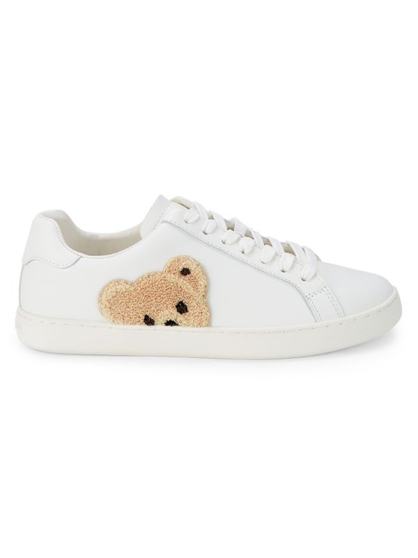 Palm Angels Teddy Bear Leather Sneakers